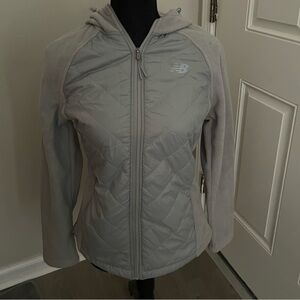 New Balance Women's Light Gray Ski Jacket